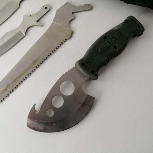 Original Old Timer Multi Blade Outdoor Knife with Sheath!