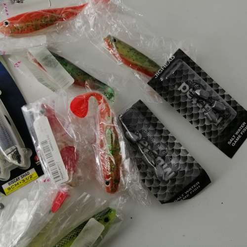 Combination Hard and Soft Bait Collection!!! Never Used!!