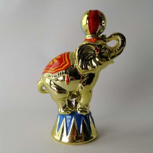 Highly Decorative Glazed Circus Decanter!!!