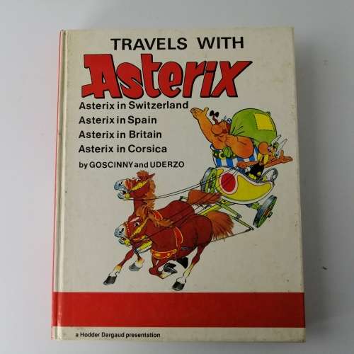 Original Vintage Hardcover Travels With Asterix Omnibus!!!