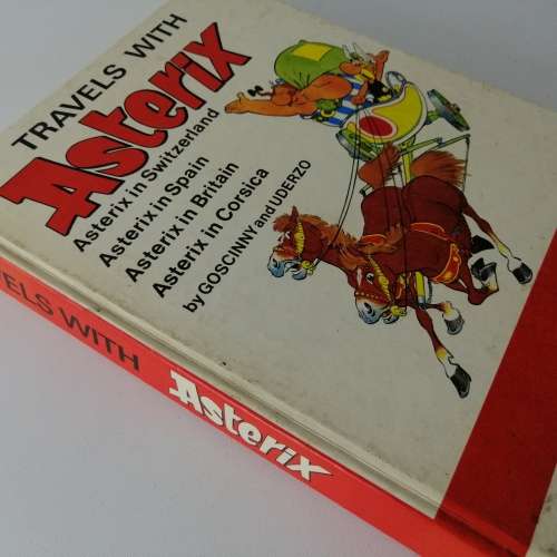 Original Vintage Hardcover Travels With Asterix Omnibus!!!