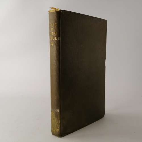 Foil on Cloth Covered 1885 Romance Of The Life Of King Harald Of England!!!