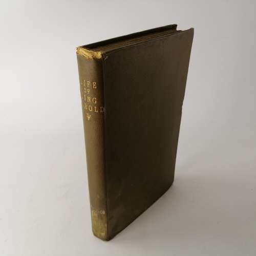 Foil on Cloth Covered 1885 Romance Of The Life Of King Harald Of England!!!
