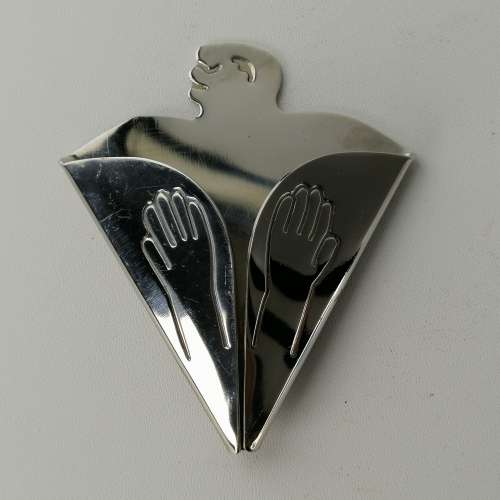 Original Carrol Boyes Functional Art Kitchen Towel Holder - Woman!!!