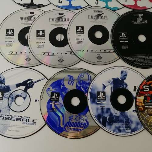 Original PS1 Game Collection, No Cases, Bid For All Games!!!
