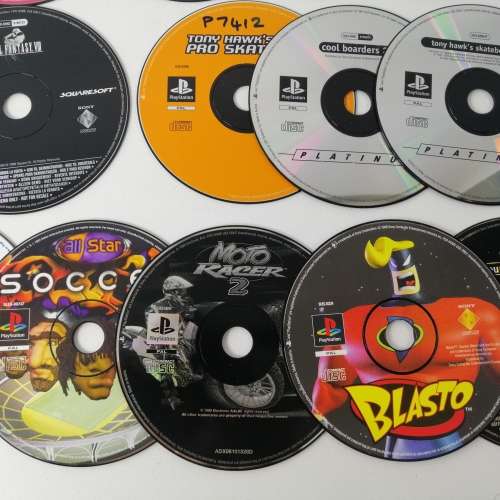 Original PS1 Game Collection, No Cases, Bid For All Games!!!