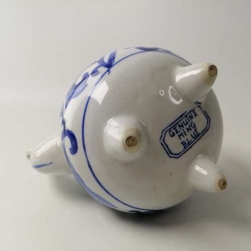 Ming Blue and White Tea Pot!!! No Cracks Or Chips!!!