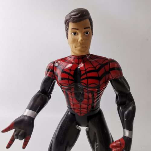 Large 1997 Peter Parker Spiderman Figurine!!! 250mm Tall