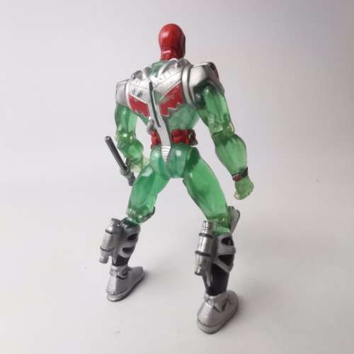 Original 1997 Shark Strap Spider Man Web Splashers Action Figure!!! 130mm Tall