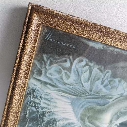 Small Framed Vintage Vladimir Tretchikoff - The Dying Swan Print!!!