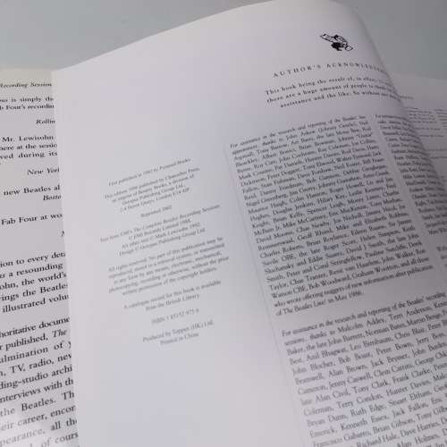 The Complete Beatles Chronicle - Mark Lewis, Hardcover With Dust Jacket!!!