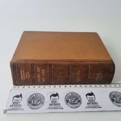 1914 Leather Spine - The Story Of Life by Helen Keller!!!