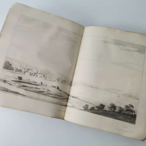 1822 Large Leather Spine - History of the County of Cornwall - With Maps and plates!!!