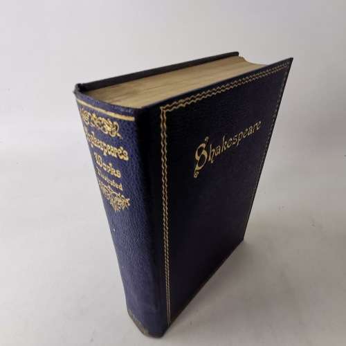 1935 Ornately Foiled Hardcover - The Complete Works Of Shakespeare!!!