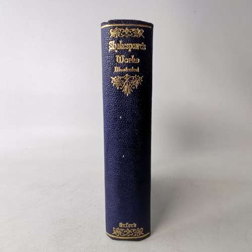 1935 Ornately Foiled Hardcover - The Complete Works Of Shakespeare!!!