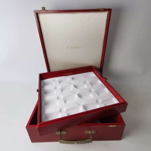 Super RARE!!! Original Vintage Deluxe 80s Vintage Cartier Display Distributor Box!!!