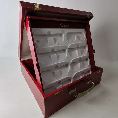Super RARE!!! Original Vintage Deluxe 80s Vintage Cartier Display Distributor Box!!!