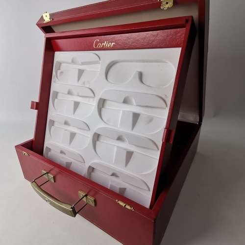 Super RARE!!! Original Vintage Deluxe 80s Vintage Cartier Display Distributor Box!!!