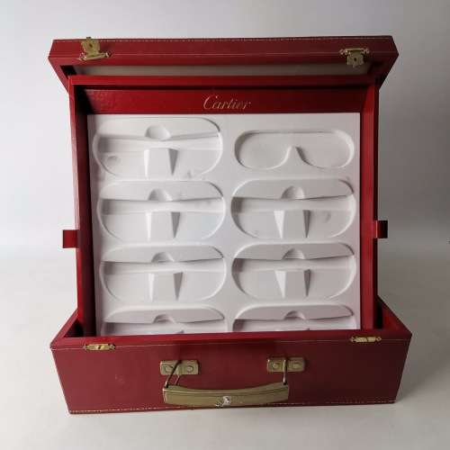 Super RARE!!! Original Vintage Deluxe 80s Vintage Cartier Display Distributor Box!!!