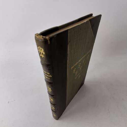 1900`s Leather Spine and Corner - Select Poems of Francis Thompson!!!
