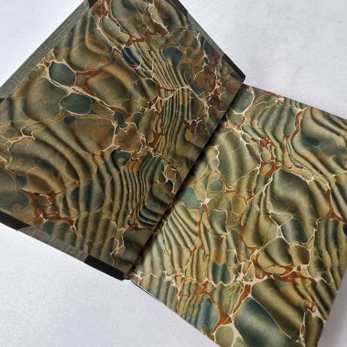 1900`s Leather Spine and Corner - Select Poems of Francis Thompson!!!