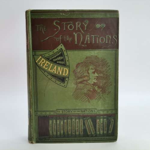 1886 Hardcover + Foil - The Story of the Nations - Ireland (Malmesbury Library) !!!