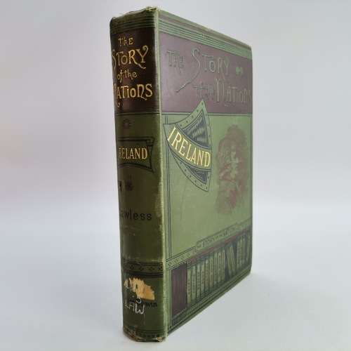 1886 Hardcover + Foil - The Story of the Nations - Ireland (Malmesbury Library) !!!