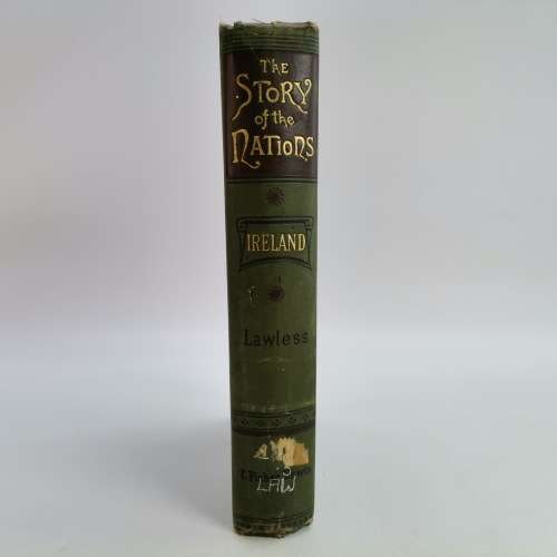 1886 Hardcover + Foil - The Story of the Nations - Ireland (Malmesbury Library) !!!