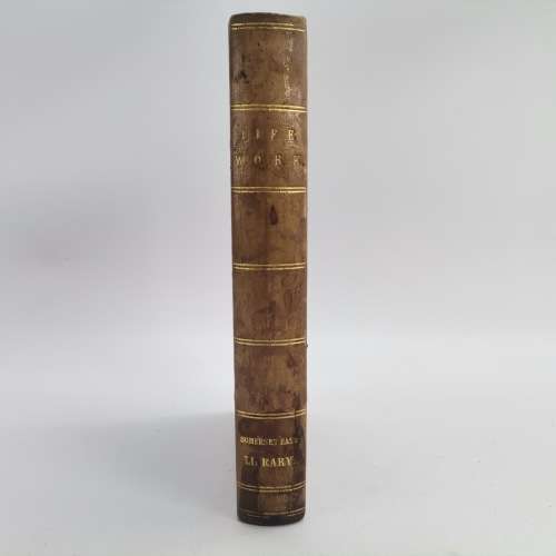 1860 Leather Spine + Corner - Life Work or The Link in the Rivet!!!