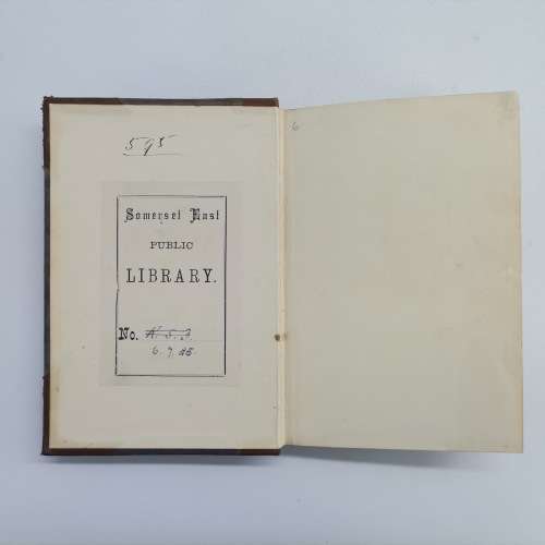 1860 Leather Spine + Corner - Life Work or The Link in the Rivet!!!