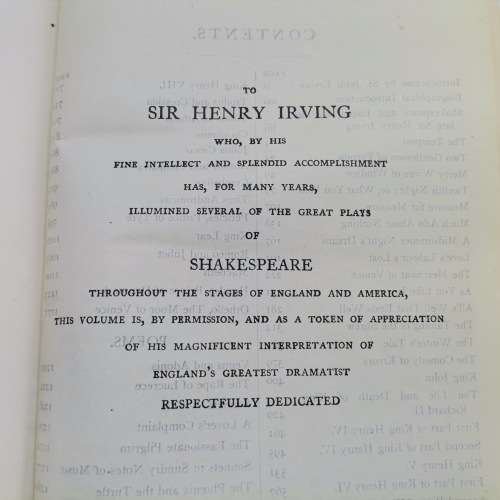 1926 Hardcover - The Complete Works of William Shakespeare. With an introduction by St. John Ervi!!!