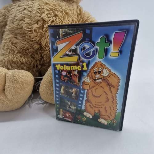 Large Vintage ZET Soft Toy with Original DVD!!! 60cm Tall
