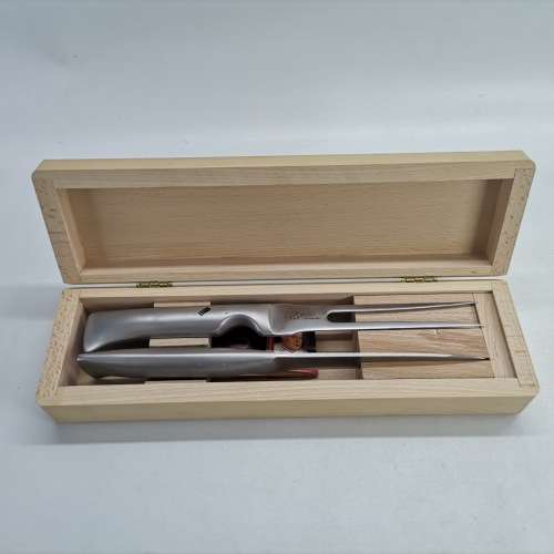 Original Paul Bocuse German Wood Boxed Knife Set!!!
