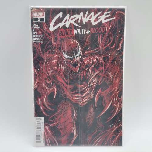 Carnage - Black White and Blood No2 Comic, Bagged and Carded - Fantastic Condition!!!