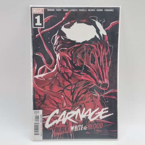 Carnage - Black White and Blood No1 Comic, Bagged and Carded - Fantastic Condition!!!