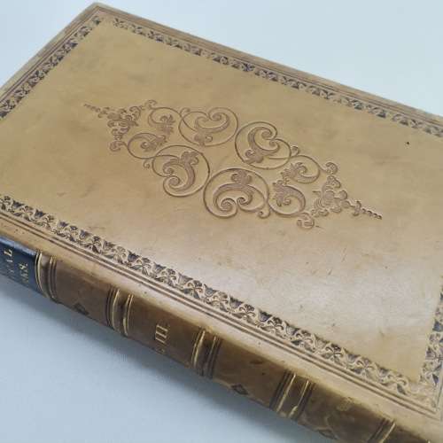 1874 Ornate Leather Bound  - The Poetical Works Of John Milton!!