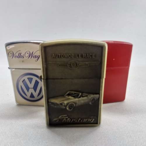 Original Zippo Style Lighter Collection, Bid for Three!!!