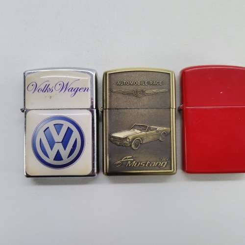 Original Zippo Style Lighter Collection, Bid for Three!!!
