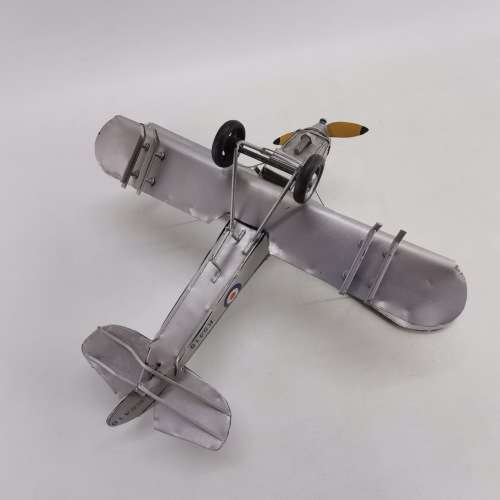 Large Decorative Pressed Metal Plane!!!