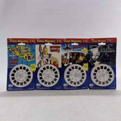 Original  Carded Vintage 1991-1994 TYCO Viewmaster Reels!!! Bid for All!!!