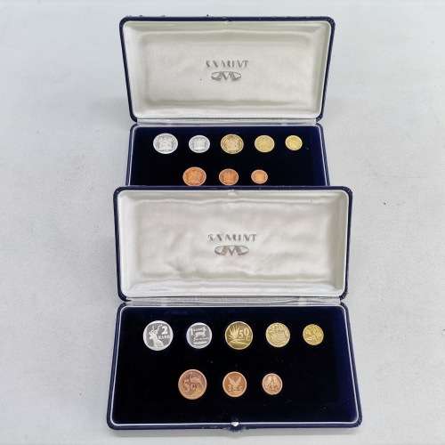 Two 1993 South African Mint Proof Sets - Bid Per Set!!!