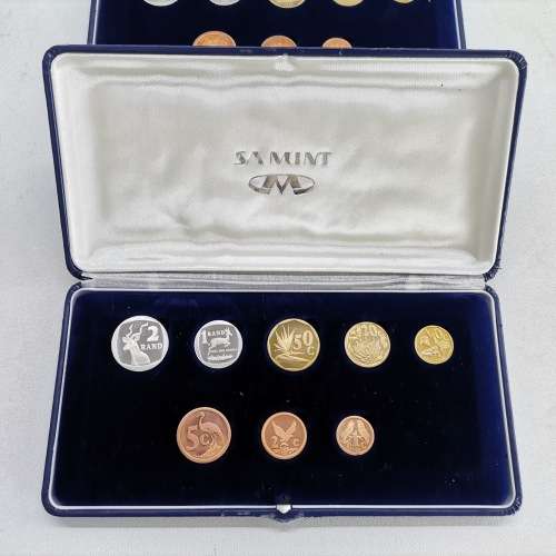 Two 1993 South African Mint Proof Sets - Bid Per Set!!!