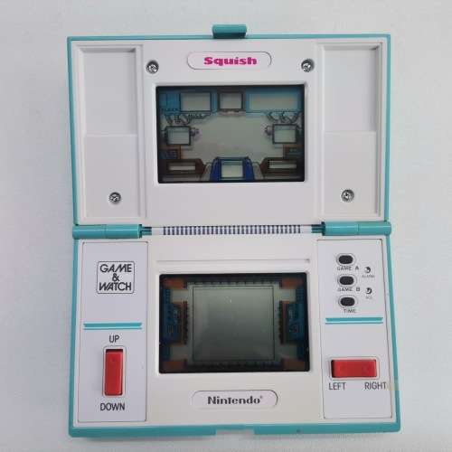 All Original 1986 Nintendo Squish Game And Watch Multi Screen!!! Working!!!