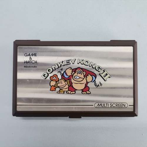 All Original 1983 Nintendo Donkey Kong II Game And Watch Multi Screen!!! Working!!!