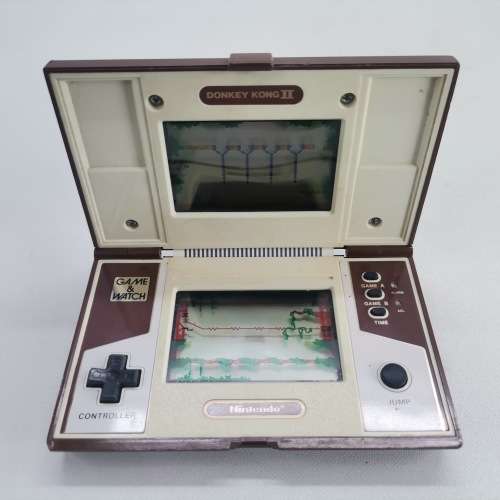 All Original 1983 Nintendo Donkey Kong II Game And Watch Multi Screen!!! Working!!!