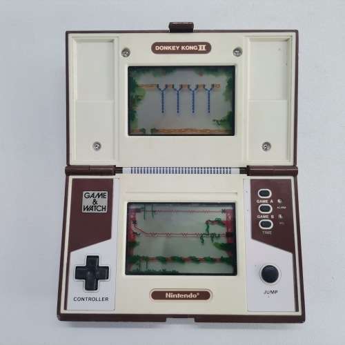 All Original 1983 Nintendo Donkey Kong II Game And Watch Multi Screen!!! Working!!!