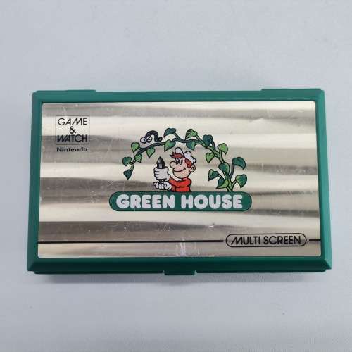 All Original 1982 Nintendo Green House Game And Watch Multi Screen!!! Working!!!