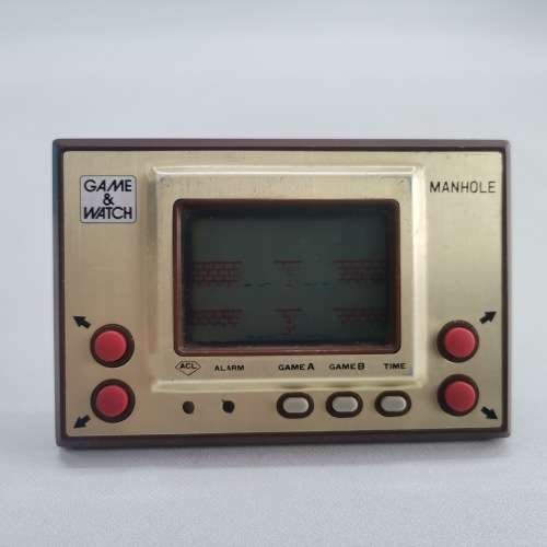 All Original 1981 Nintendo Manhole Game And Watch !!! Working!!!