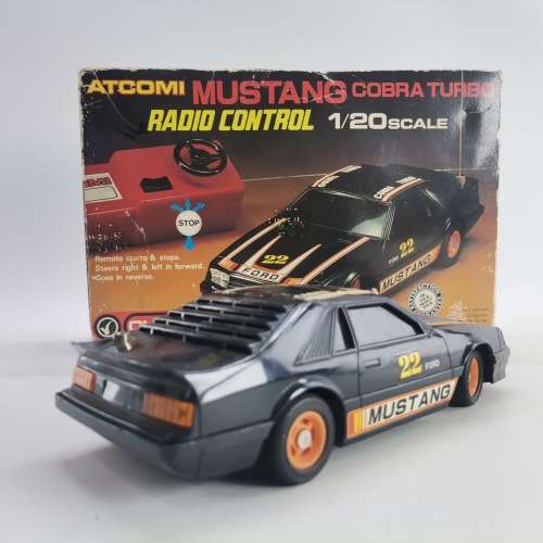 RARE!!! Original Boxed 1989 Scale 1:20 Mustang, No Remote, Display Only!!