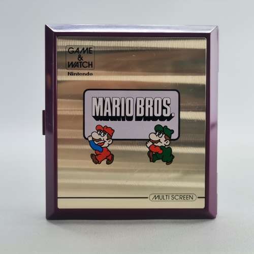 Original 1983 Nintendo Mario Bros. Game And Watch Multi Screen- Fantastic Condition 100% Working!!!